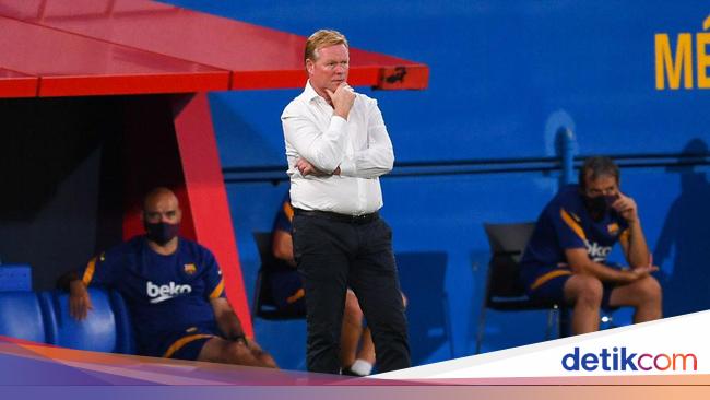 Koeman failed to organize Barcelona