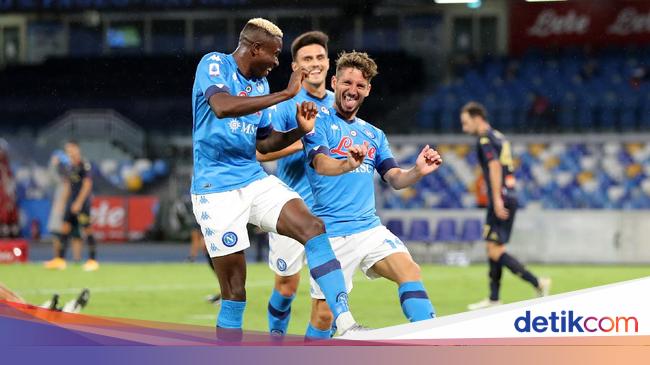 Napoli Vs Genoa Il Partenopei Pesta Gol 6 0