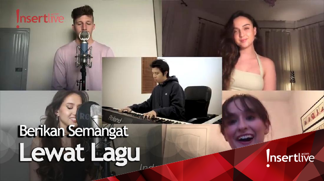 2 Mahasiswa Indonesia di AS Ajak Teman Berbagai Negara Nyanyikan 'Lagu