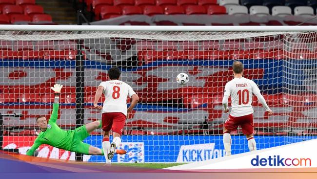 Maguire Red Card, Three Lions Conquered at Wembley