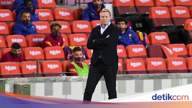 Koeman is also angry if Barcelona lose