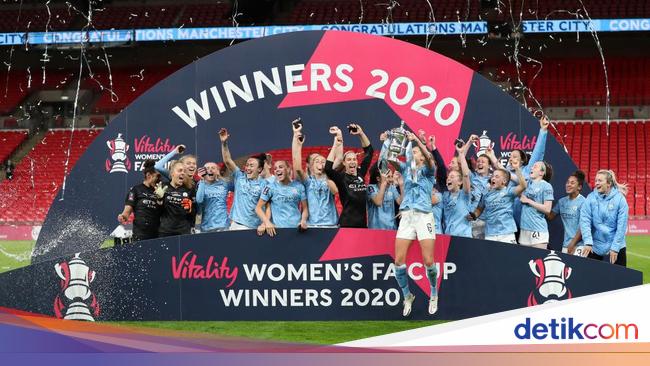 Kalahkan Everton, Man City Juara Women's FA Cup