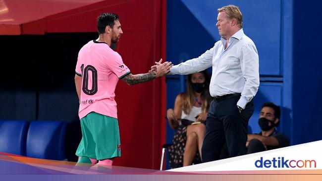 Koeman was furious with Messi’s Criticism