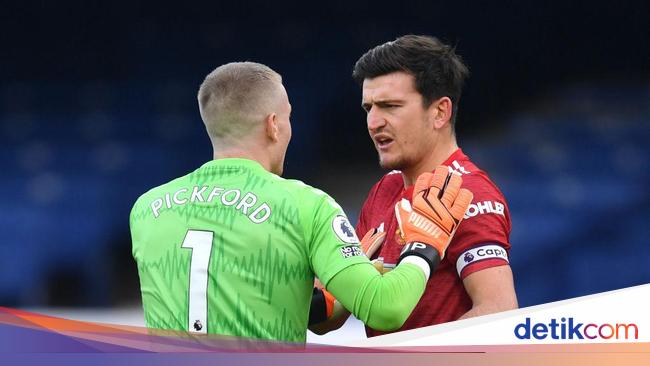 After Van Dijk, Maguire became a victim of Pickford’s kung fu kick