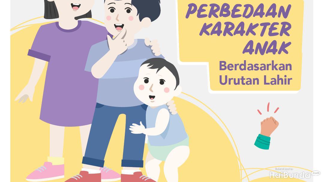 Perbedaan Karakter Anak Berdasarkan Urutan Lahir