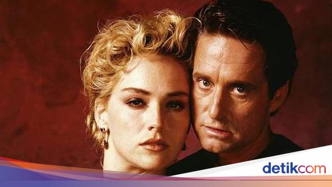 Curhat Sharon Stone Soal Bayarannya 1/28 dari Michael Douglas di Basic Instinct