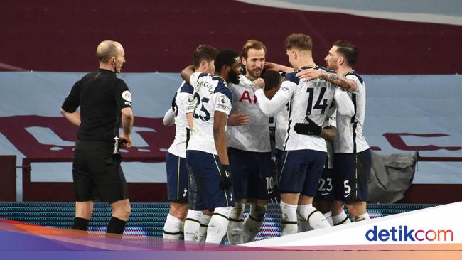 Aston Villa vs Tottenham Hotspur: The Lilywhites Wins 2-0