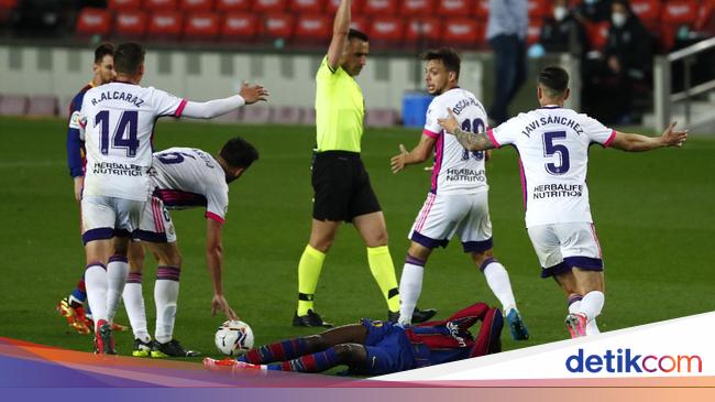 Valladolid’s red card is unfair, Barcelona’s goal is illegitimate