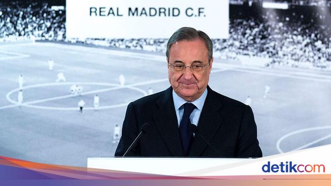 Florentino Perez Digosipkan Mundur, Ini Tanggapan Real Madrid