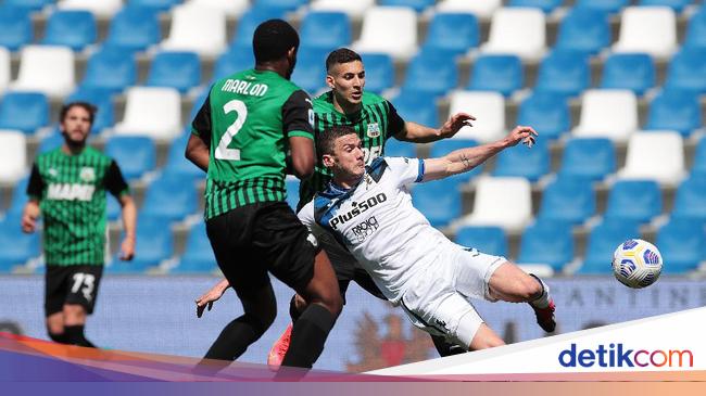 Sassuolo Vs Atalanta Tuntas 1-1