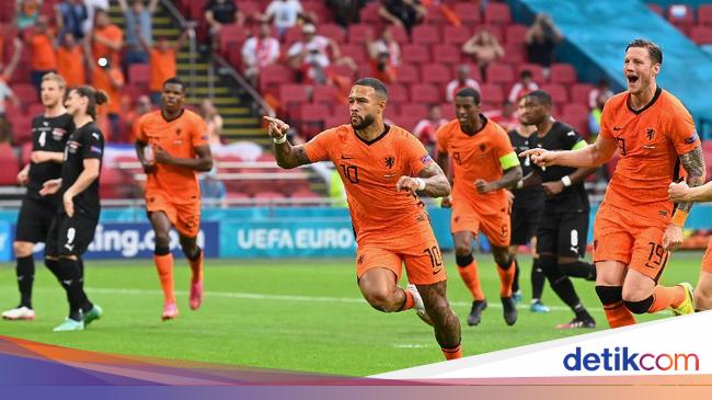 Belanda Vs Austria, Menang 2-0, De Oranje ke 16 Besar Euro ...