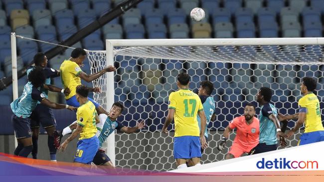 Brazil Vs Ecuador Completed 1-1