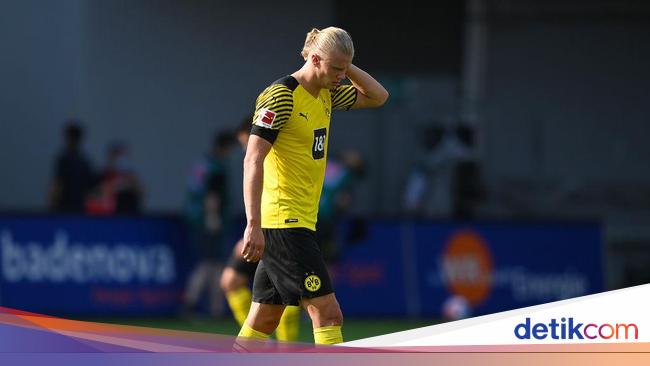 Dortmund lose, Haaland wastes chances