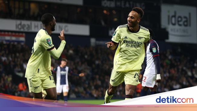 Aubameyang hat-trick, Arsenal beat West Brom 6-0