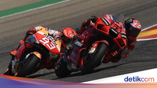 Dovizioso Nasihati Bagnaia: Abaikan Saja Marc Marquez!