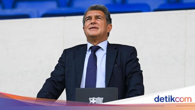 Joan Laporta understands that Barca have been expelled from the Champions League