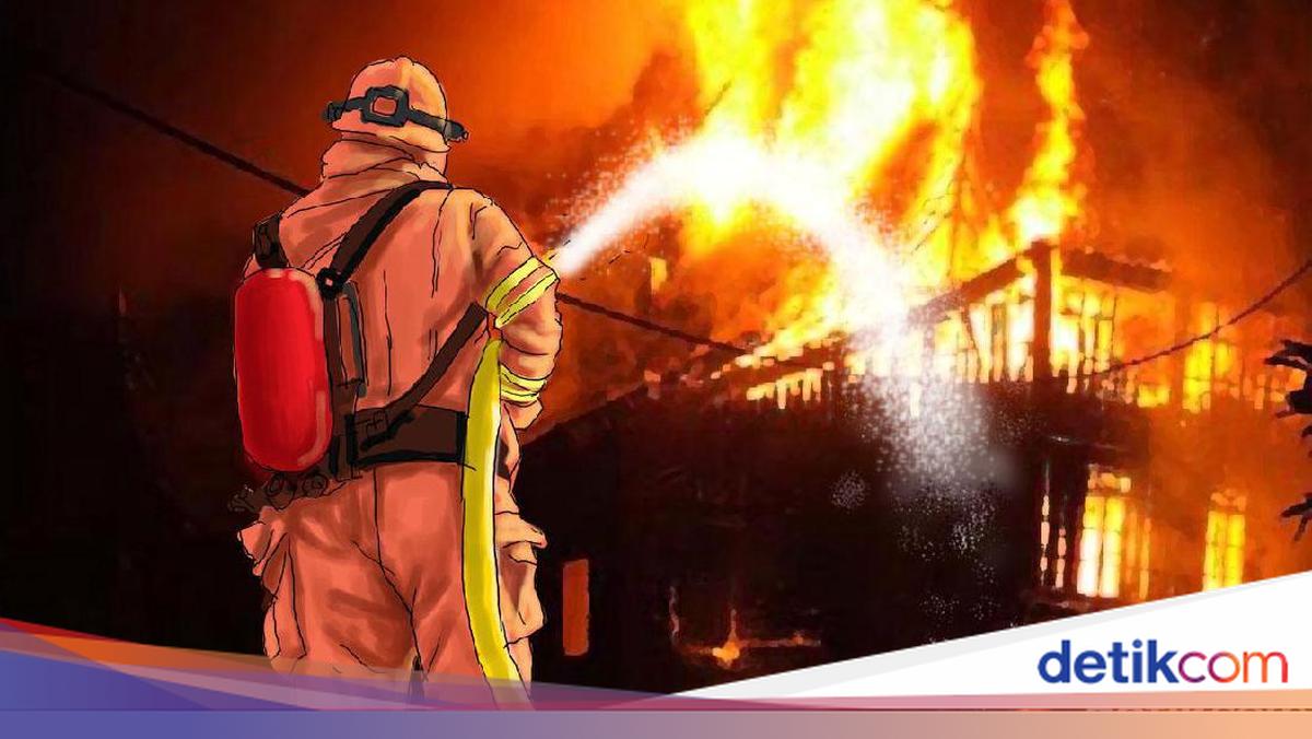 Asrama Kepolisian di Ciledug Kebakaran, 4 Unit Damkar Dikerahkan