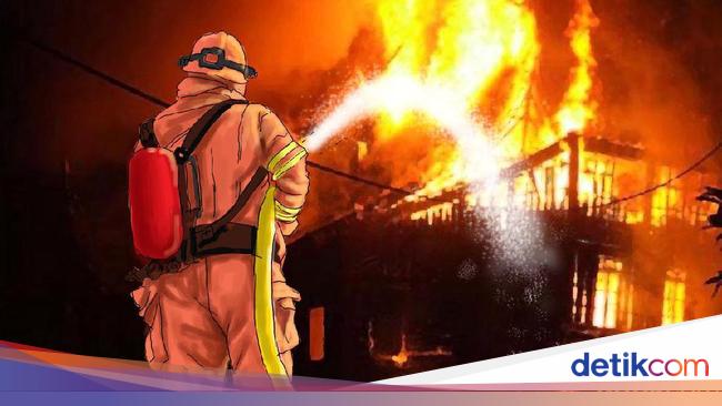 Peristiwa Mengerikan: 23 Mobil Damkar Berjuang Padamkan Kebakaran Besar di Taman Sari Jakbar