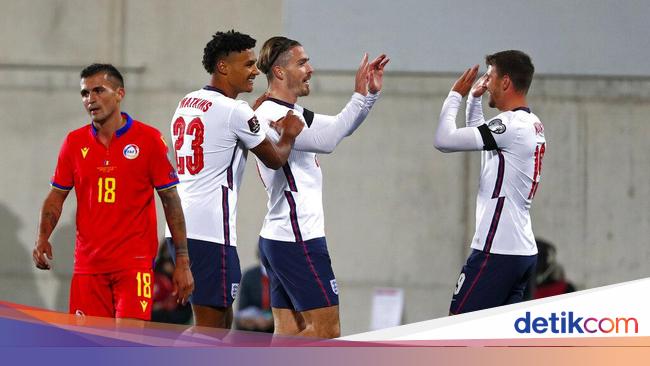 Andorra Vs Inggris: Tim Tiga Singa Pesta Gol 5-0 - Mpotimes