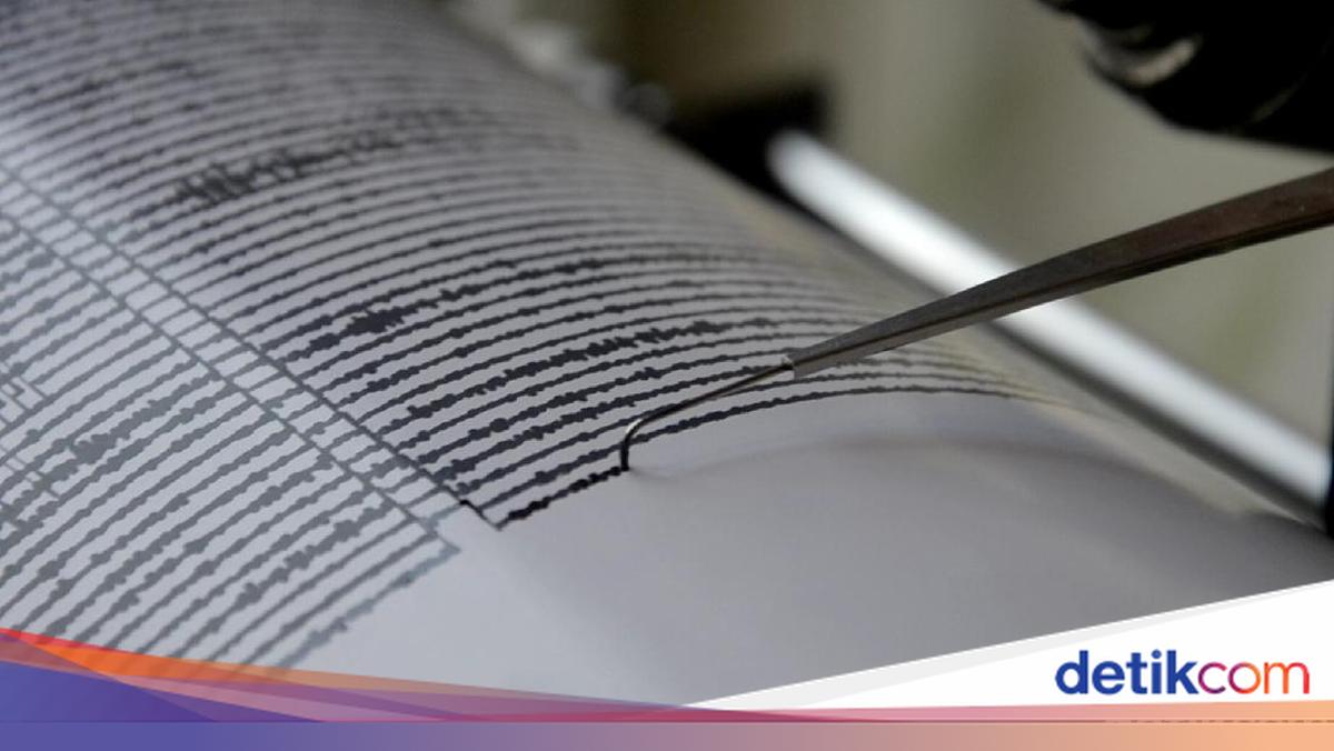 Gempa M 5,2 Guncang Tenggara Malang
