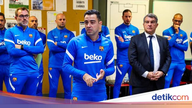 Let’s take a peek at Xavi Hernandez’s first training at Barcelona