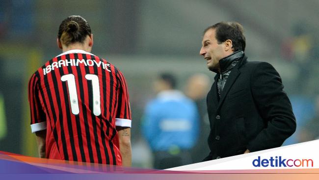 Kisah Zlatan Vs Allegri Nyaris Baku Hantam!