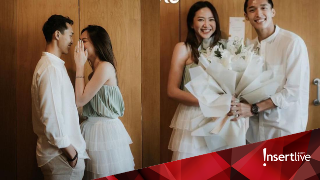 7 Potret Bahagia Shanju Eks Jkt 48 And Jonatan Christie Resmi Tunangan Foto 1