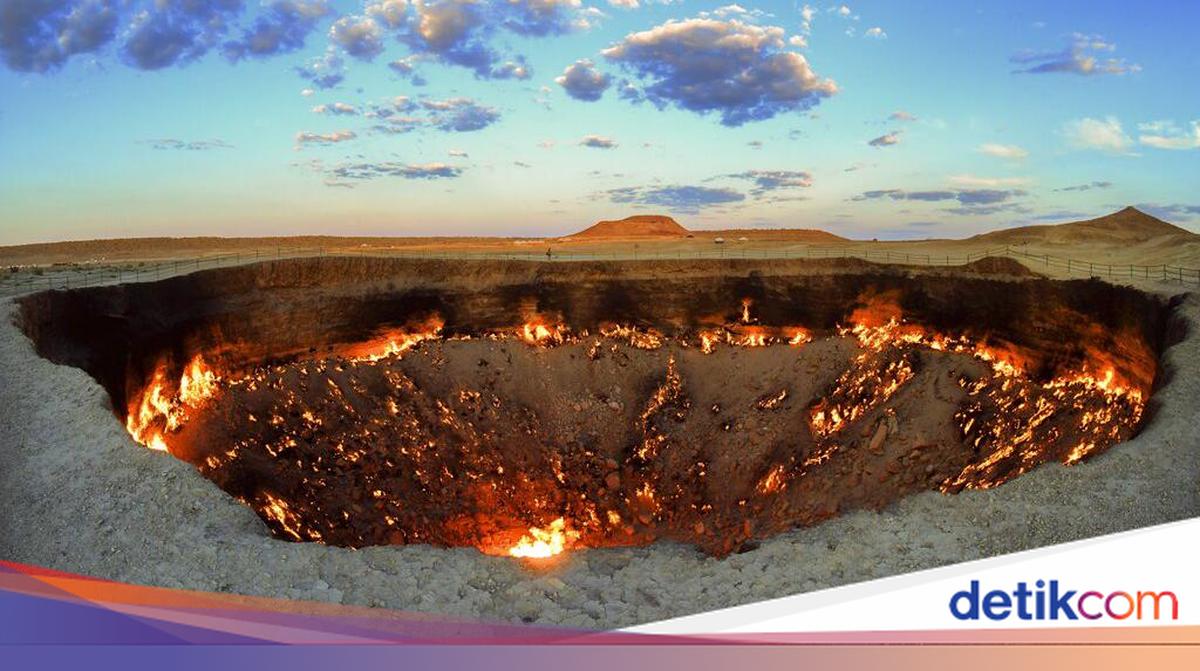 Api 'gerbang Neraka' Mulai Meredup, Ilmuwan Malah Khawatir
