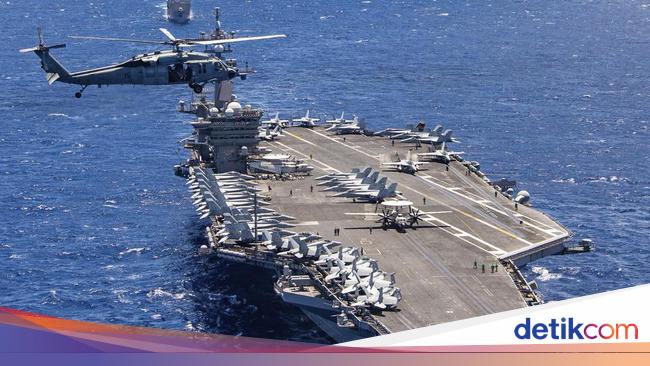 Sinyal Jelas dari Amerika Serikat: Tiga Kapal Induk Nuklir Akan Mendarat di Asia untuk Membuat China Gelisah