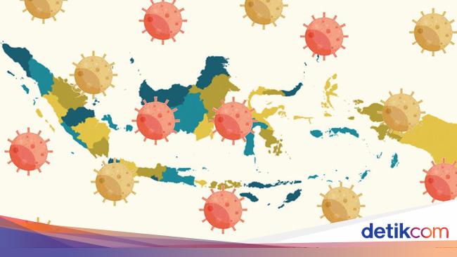 Data Lengkap Sebaran 1.830 Kasus Corona RI 13 Oktober