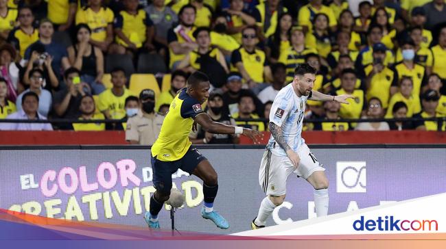 Ecuador Vs Argentina Completed 1-1