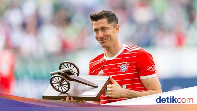 Robert Lewandowski Top Scorer in the German League 2021/2022