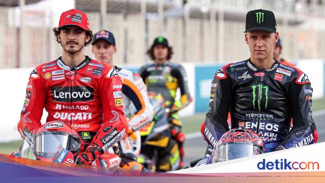 Hasil Kualifikasi MotoGP Qatar 2023: Bagnaia Start di Depan Martin
