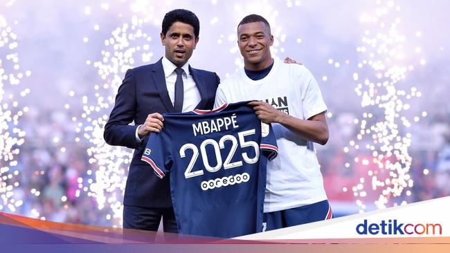 Official!  PSG Announce Mbappe Signs New Contract Until 2025