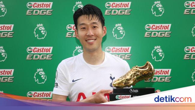 Son Heung-min, the first Asian player to become the top scorer in Europe’s top league