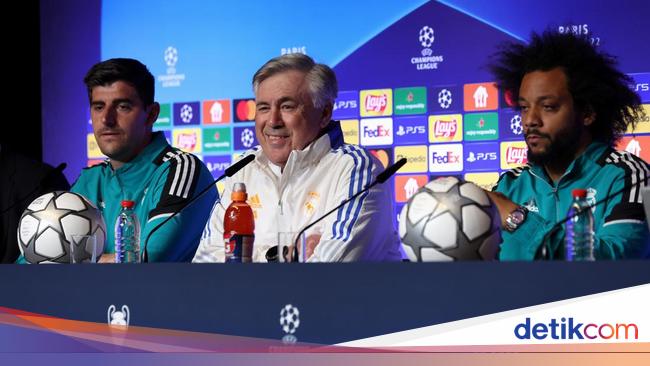 Ancelotti jokes when asked about the line up