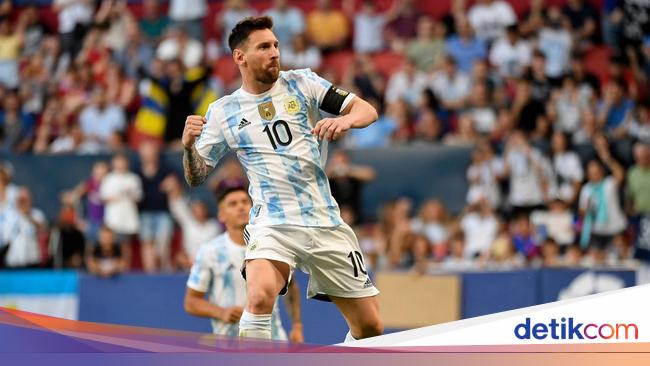 Lionel Messi is enjoying his time in the Argentine National Team