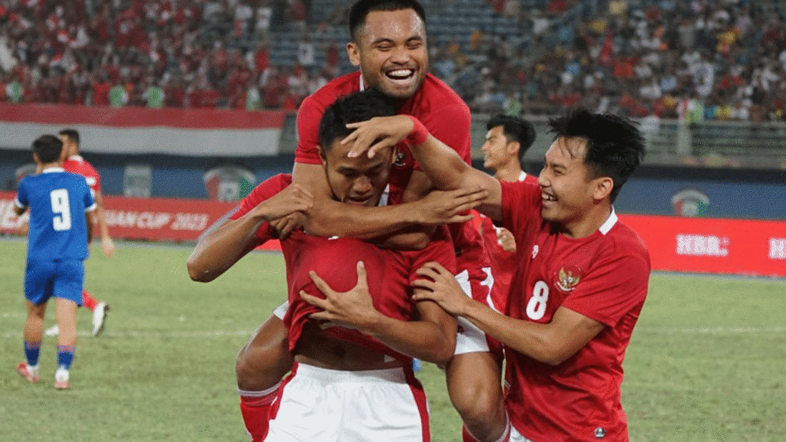 Lolos Ke Piala Asia 2023, Lihat Selebrasi Pemain Timnas Indonesia