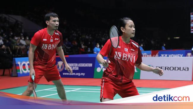 Main Lebih Berani, Rinov/Mentari ke Perempatfinal Hylo Open 2022