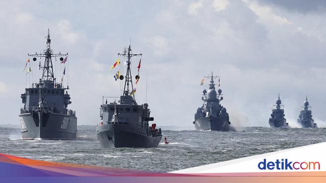 Rusia Gelar Latihan Angkatan Laut Gabungan dengan China-Iran