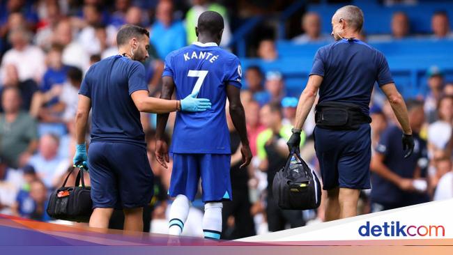 Kante is badly hurt, out for a couple weeks