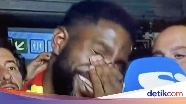 As shortly as he arrived in Lecce, Samuel Umtiti dried his tears