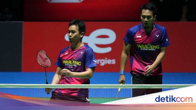 Kalah, Ahsan/Hendra Tak Jadi Juara Grup