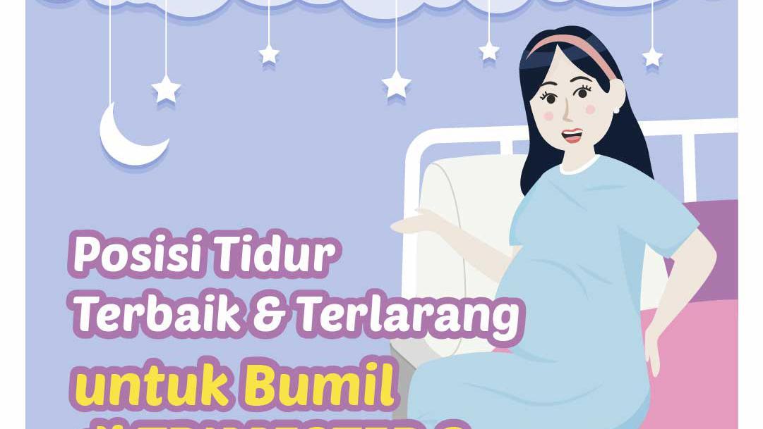 Posisi Tidur Terbaik & Terlarang Untuk Bumil Di Trimester 3