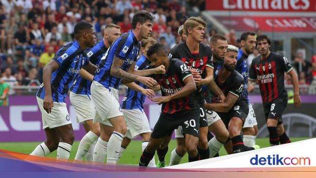 Calhanoglu refuses to shake fingers with Theo Hernandez