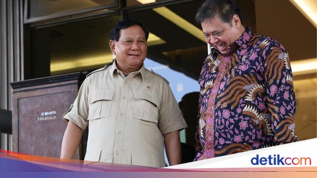 Prabowo Bertemu Airlangga, Ketua Golkar Jatim: Hubungan Keduanya Kuat