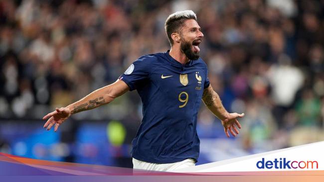 Giroud is expected to be on the French squad for the 2022 World Cup