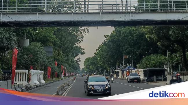 Massa Demo Hari Tani Bubar, Jalan Medan Merdeka Barat Jakpus Kembali Dibuka