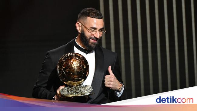 Benzema mentions Zidane and Ronaldo in his speech at the 2022 Ballon d’Or