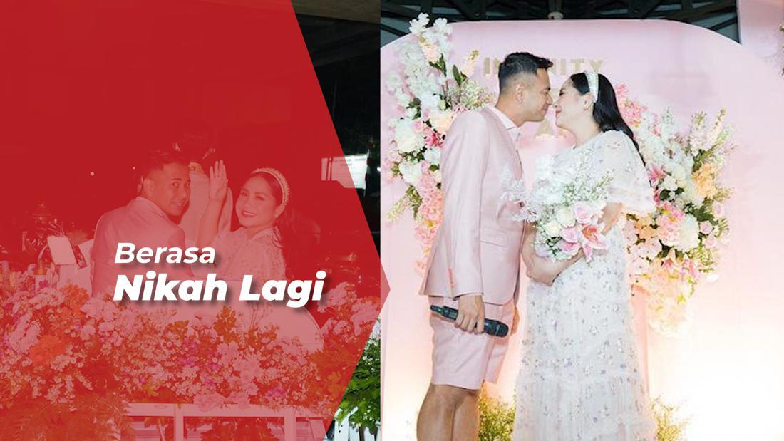 Bertabur Bunga, Raffi Ahmad-Nagita Slavina Rayakan Anniversary Ke-8